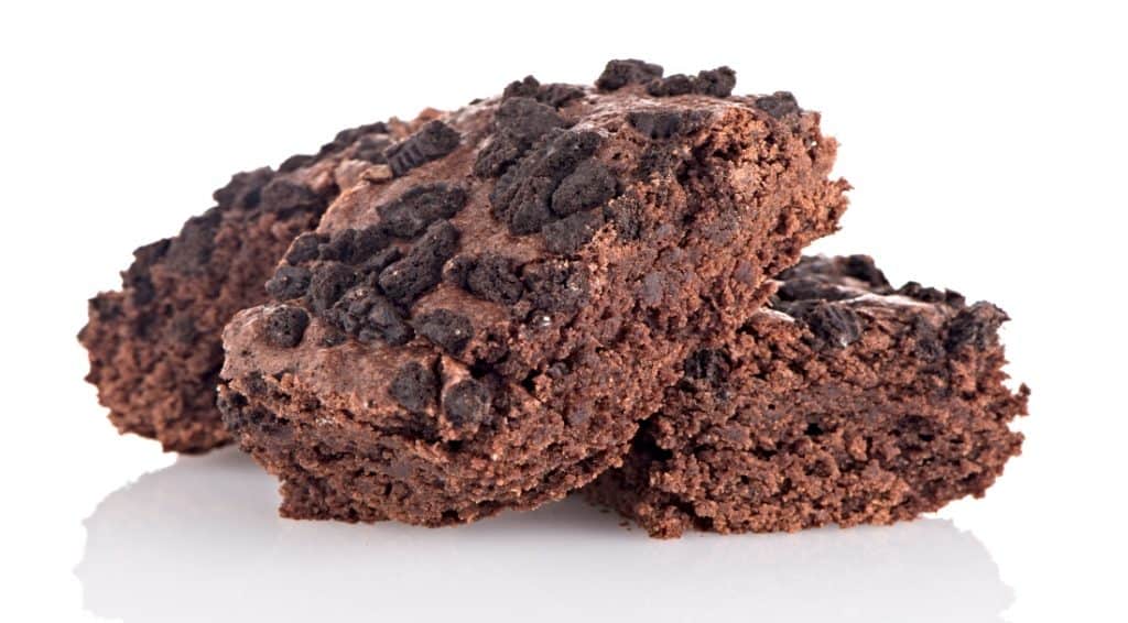fudgy, moist and rich brownies