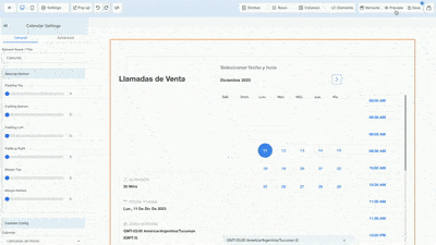 Calendarios Integrados