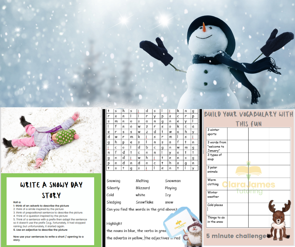 3 snow inspired activities you'll find in the membership group 3 snow inspired activities you'll find in the membership group