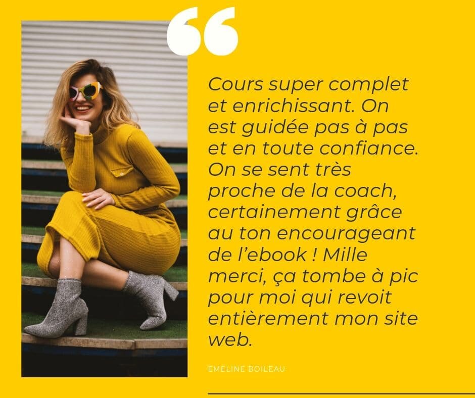 emeline boileau avis client Shine on Web emeline boileau avis client Shine on Web