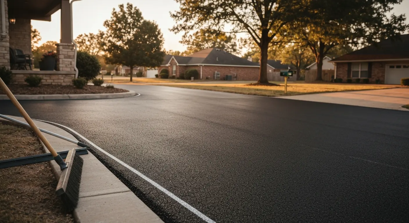 Residential driveway