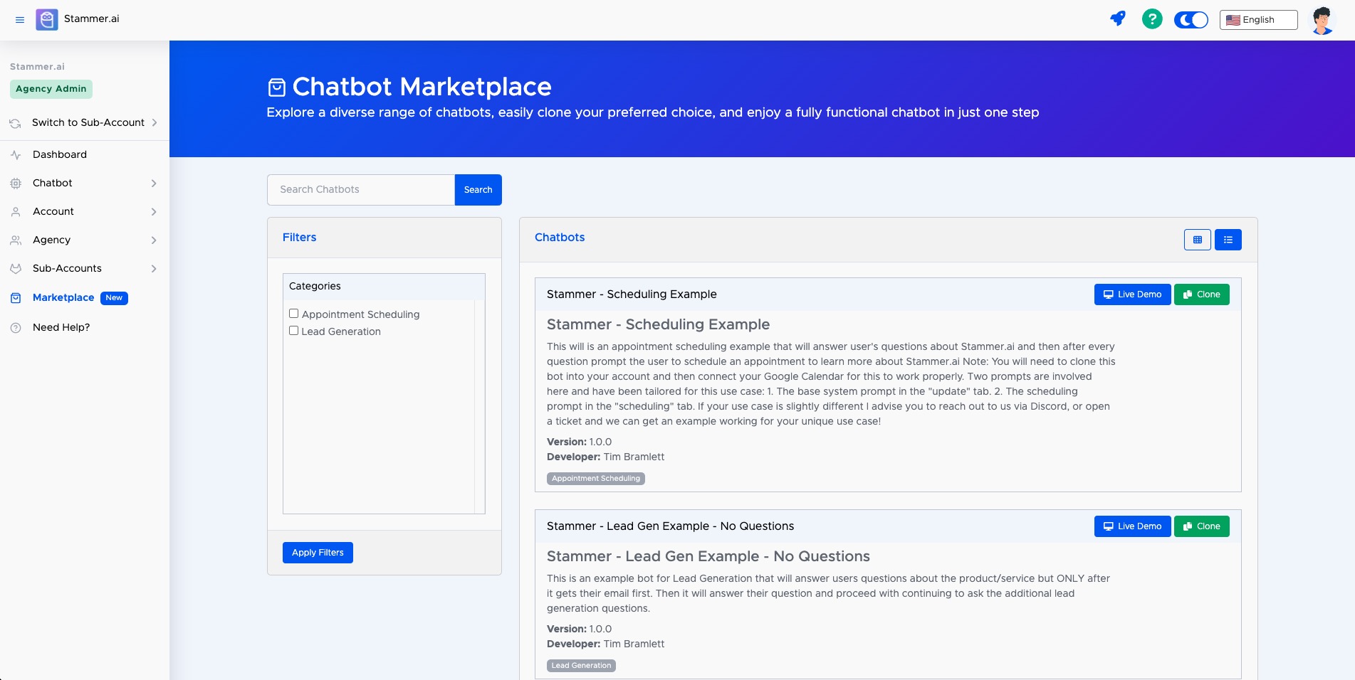 AI Agent Marketplace AI Agent Marketplace