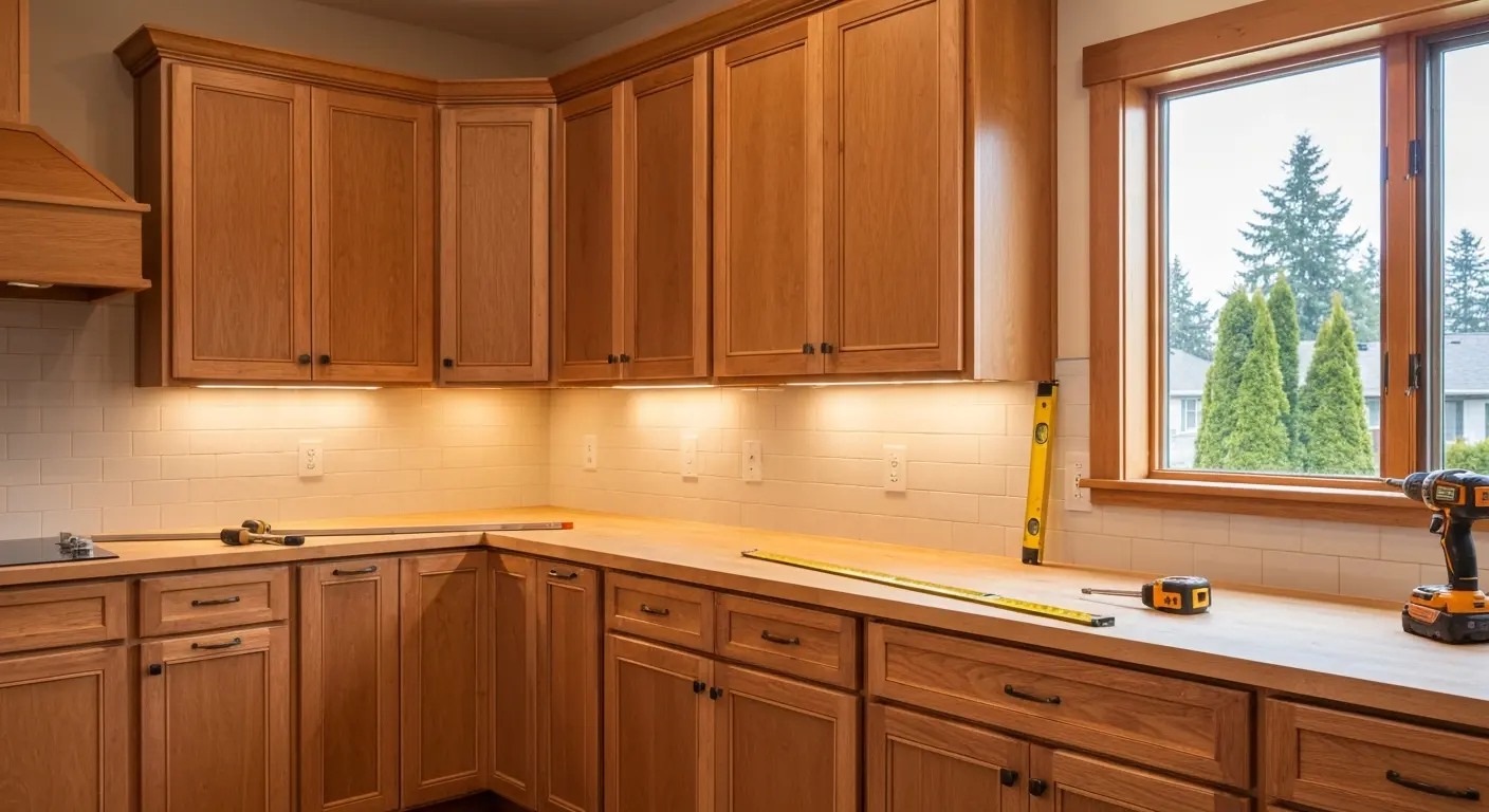 Custom kitchen cabinets