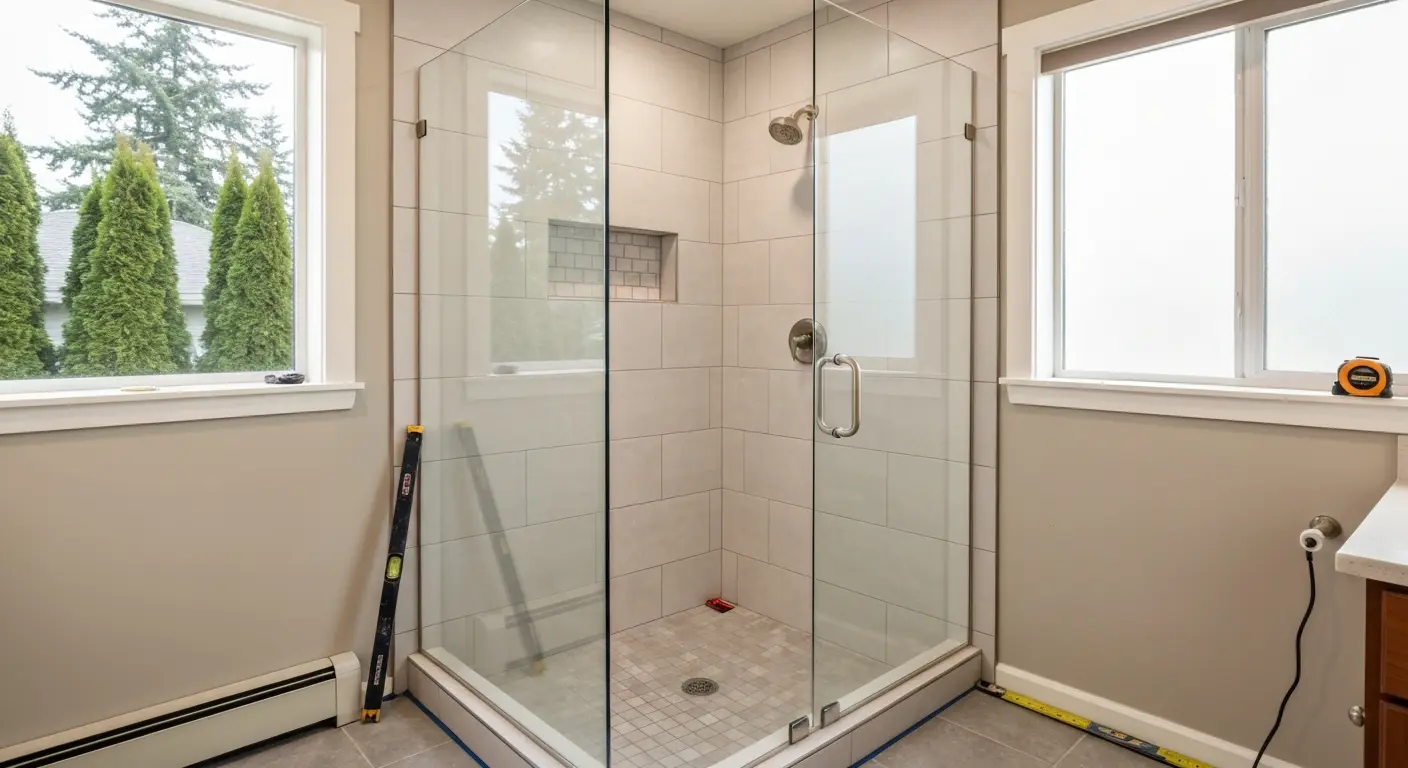Shower installation in Port Orchard