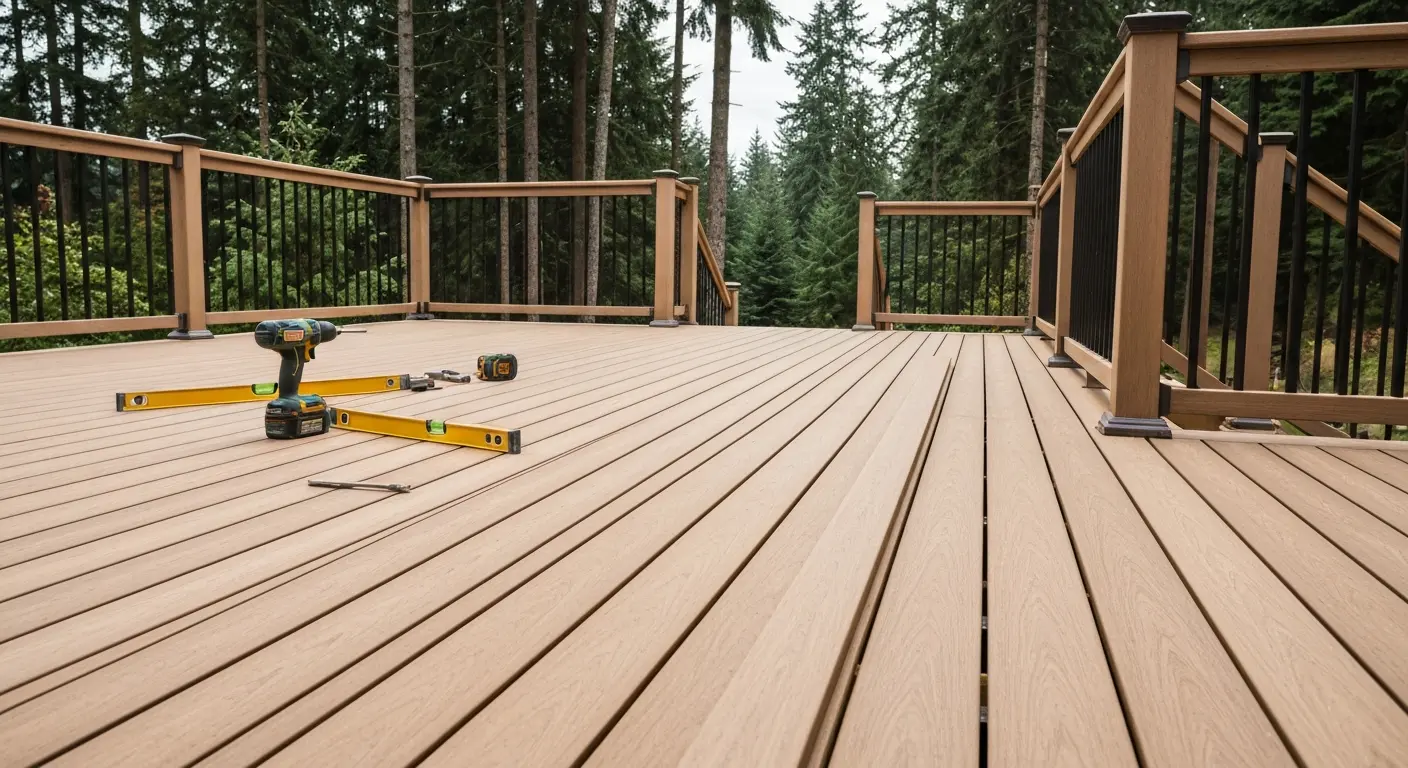 Custom deck design project