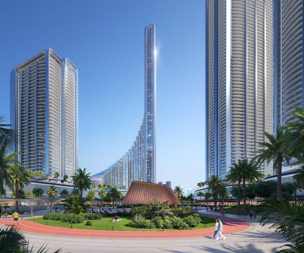 Mercedes Benz Places Dubai luxury residential tower architecture