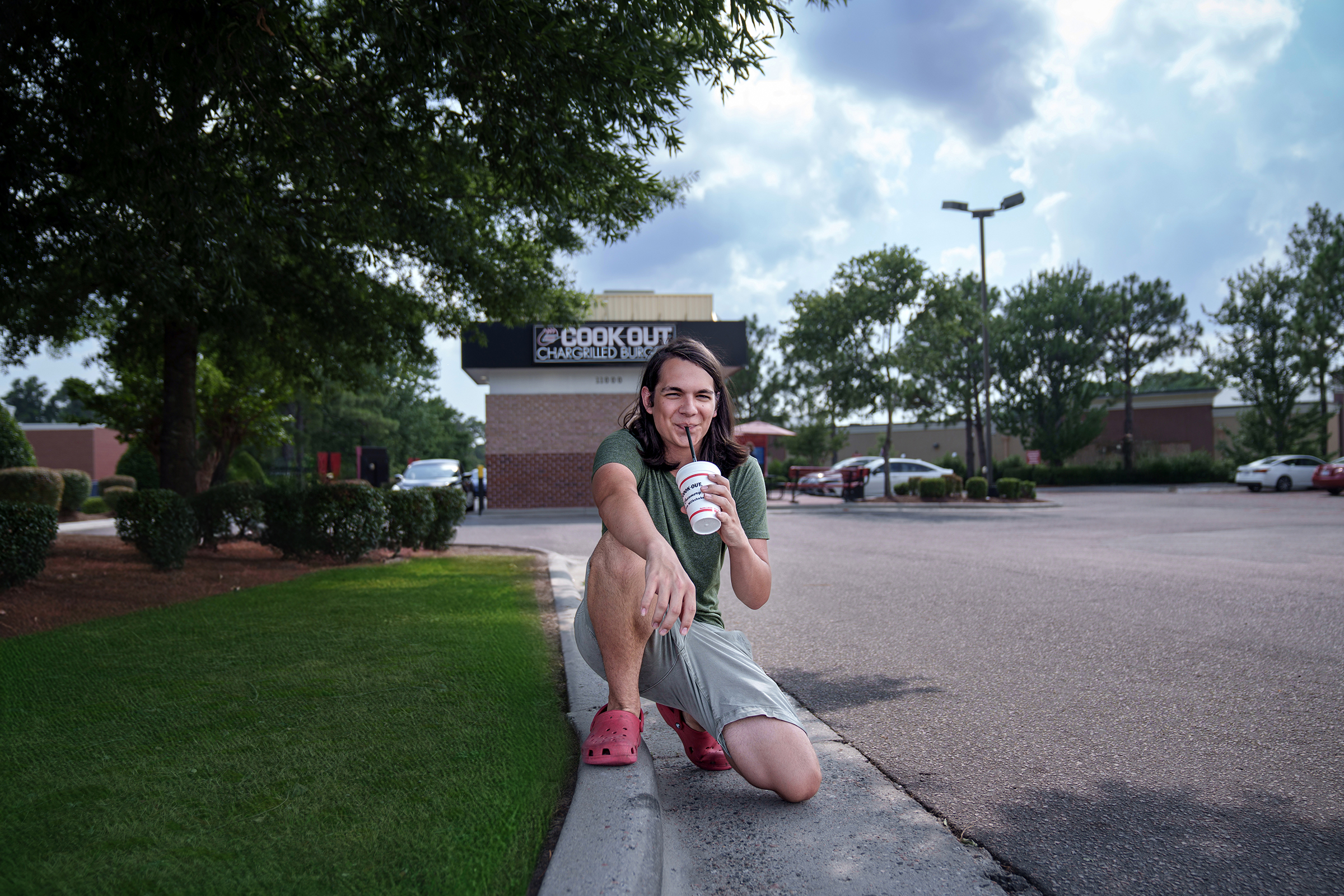 Cook Out North Carolina Senior Portrait Cook Out North Carolina Senior Portrait