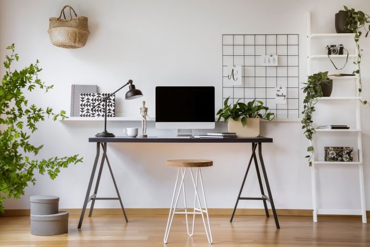 Home office space extension idea