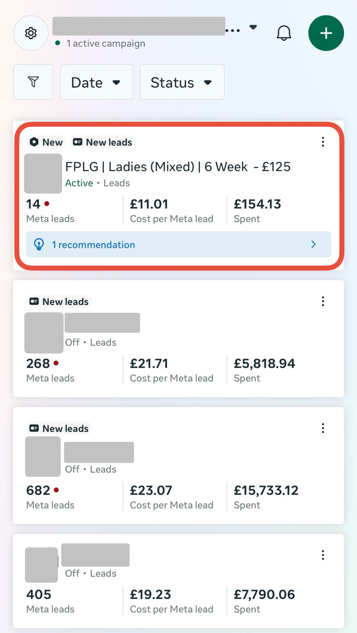 From £23 per lead with the old provider, to £11 per lead with FPLG From £23 per lead with the old provider, to £11 per lead with FPLG