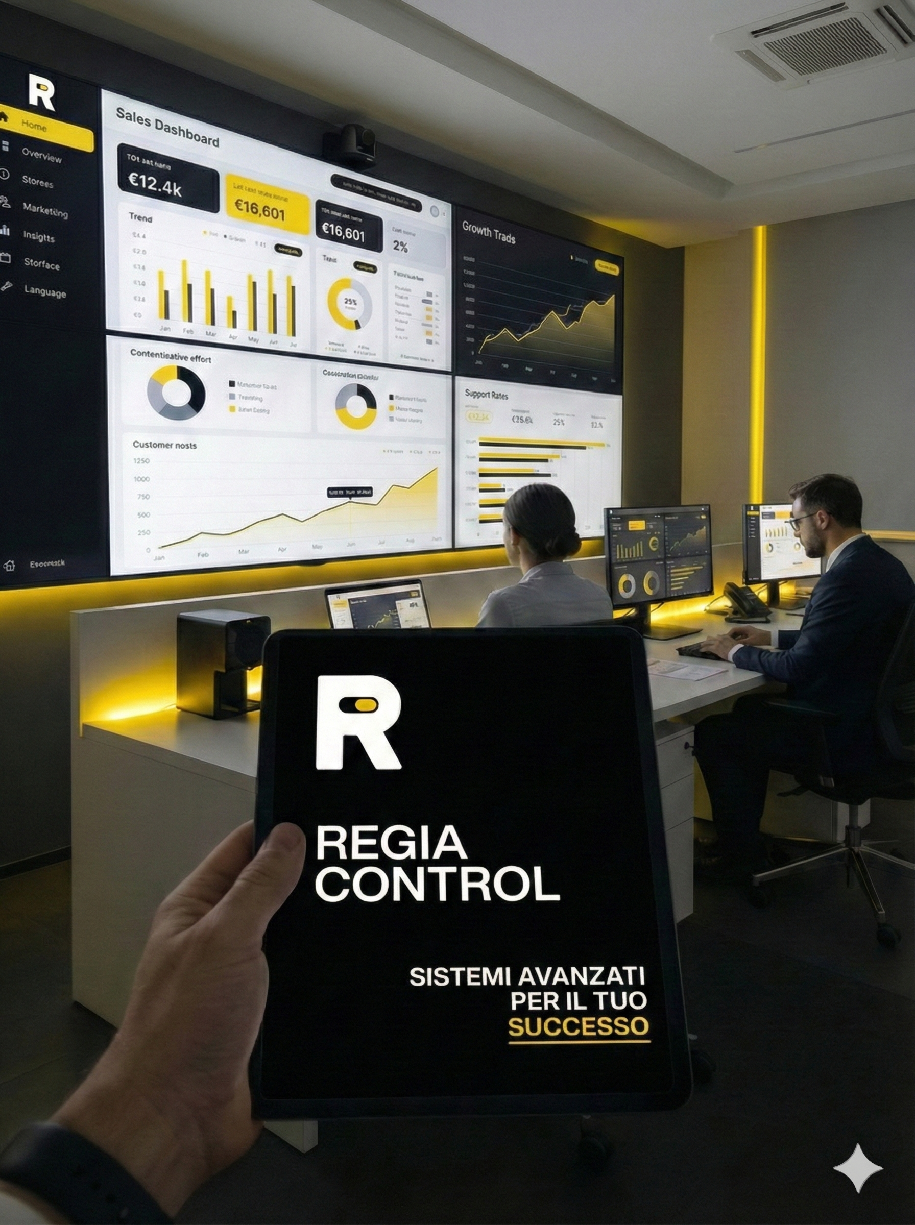 Dashboard Regia Control