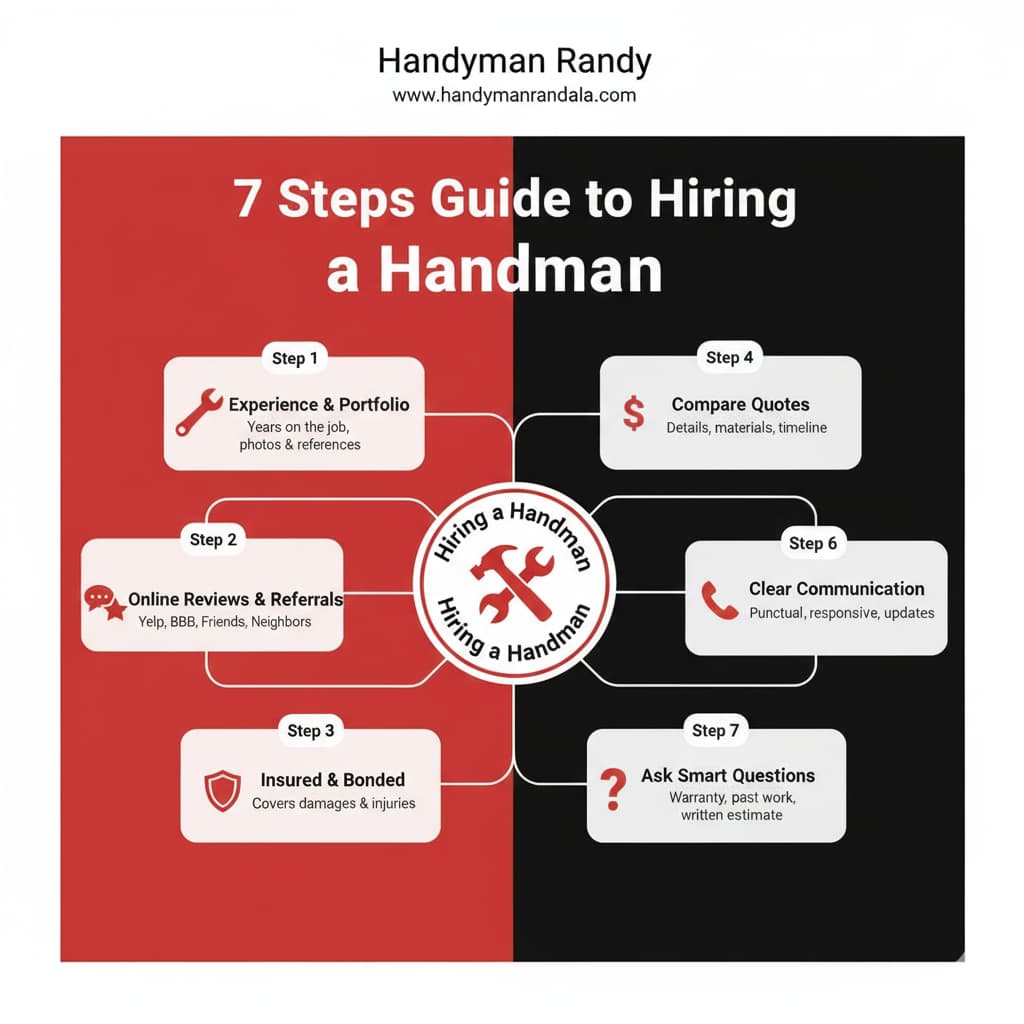 7 Steps Guide to Hiring a Handyman