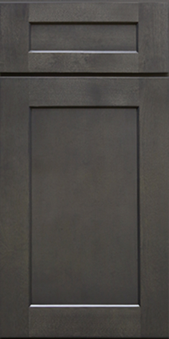 Shaker Charcoal Gray door face