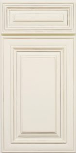 Cambridge Antique White door face