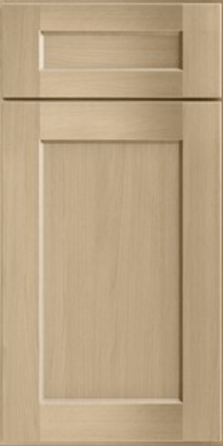 Shaker Hazelnut door face