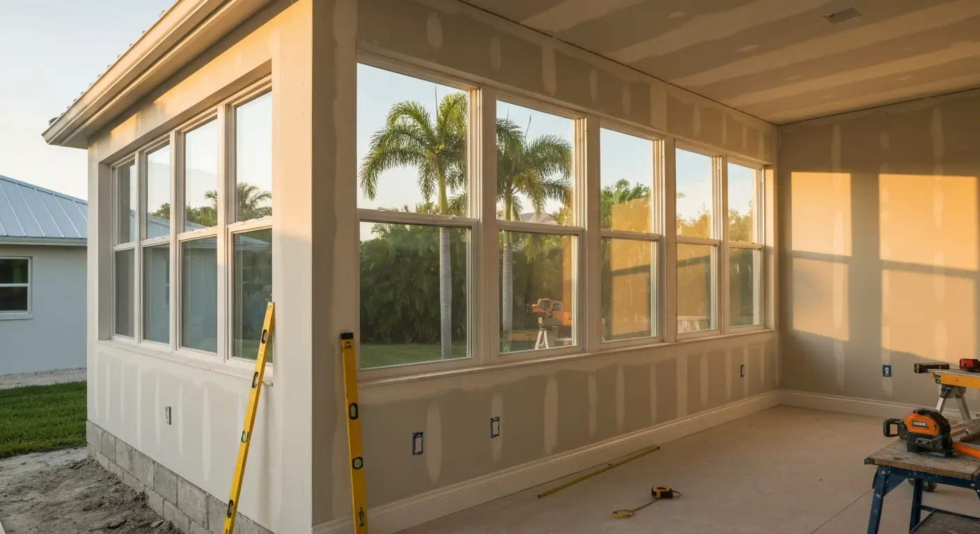 Home addition project