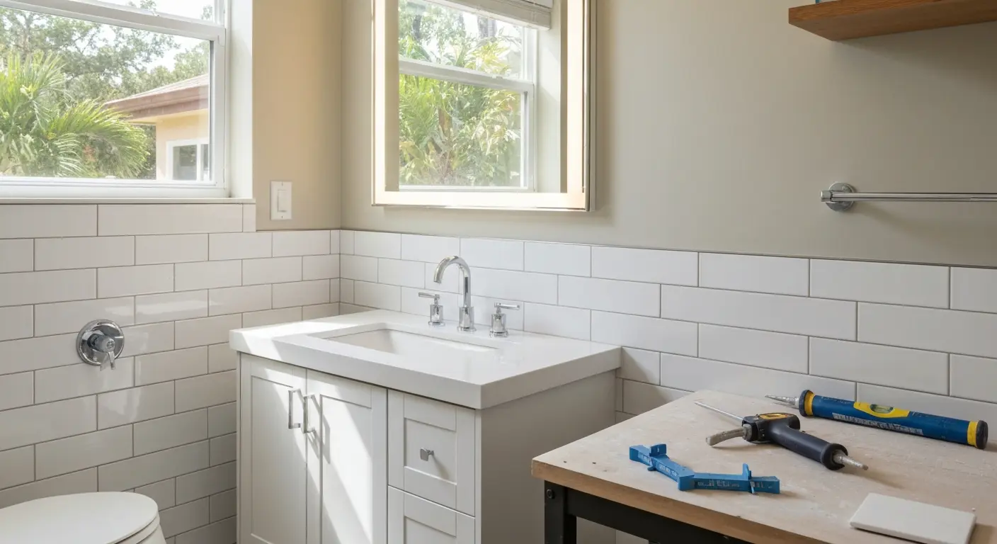 Bathroom renovation in Coconut Creek