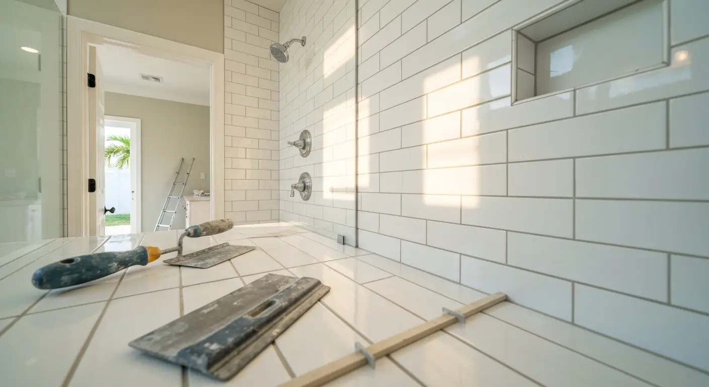 Tile installation project