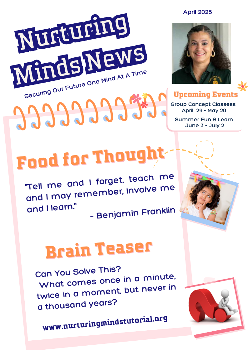Nurturing Minds News 4/2025 Nurturing Minds News 4/2025