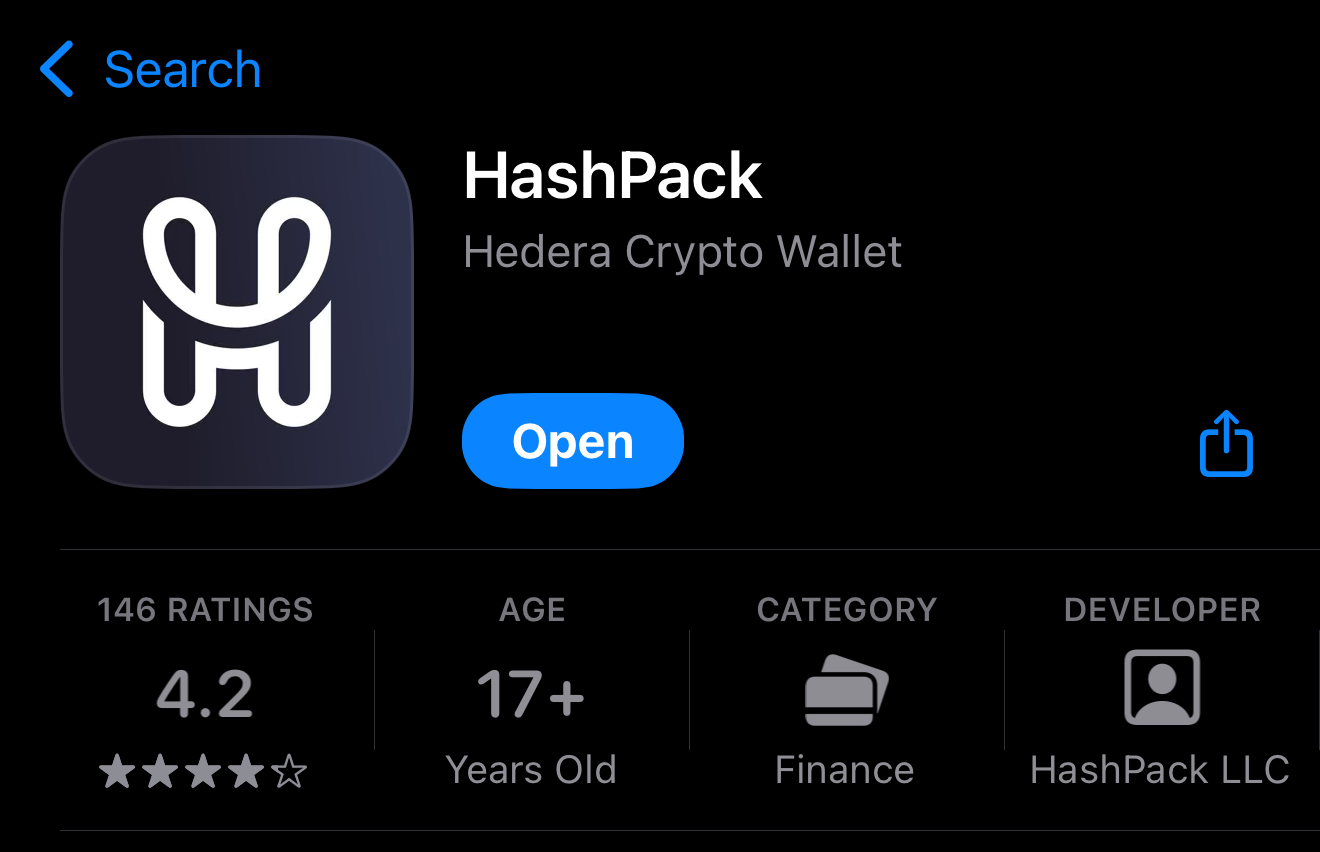 Hashpack HBAR wallet Hashpack HBAR wallet