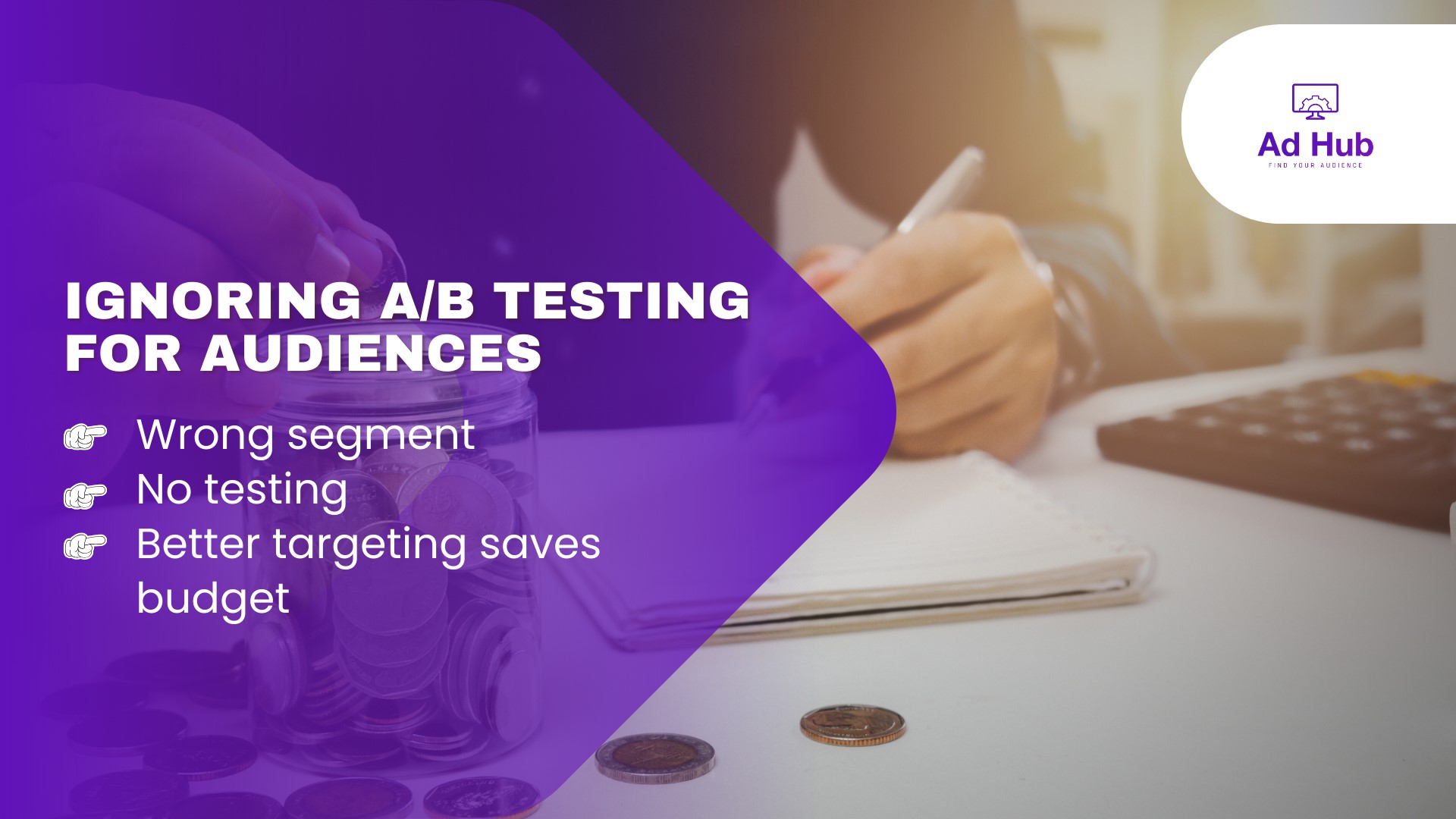 Ignoring A/B Testing for Audiences Ignoring A/B Testing for Audiences