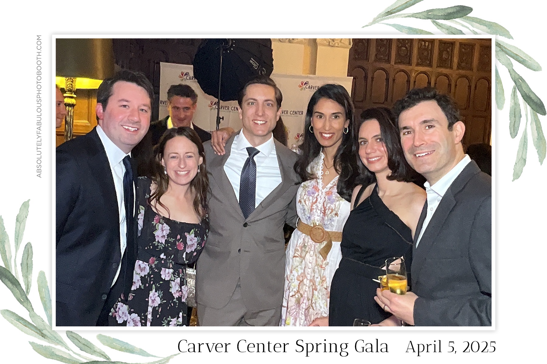 Absolutely fabulous Photobooth at Carver Center Gala