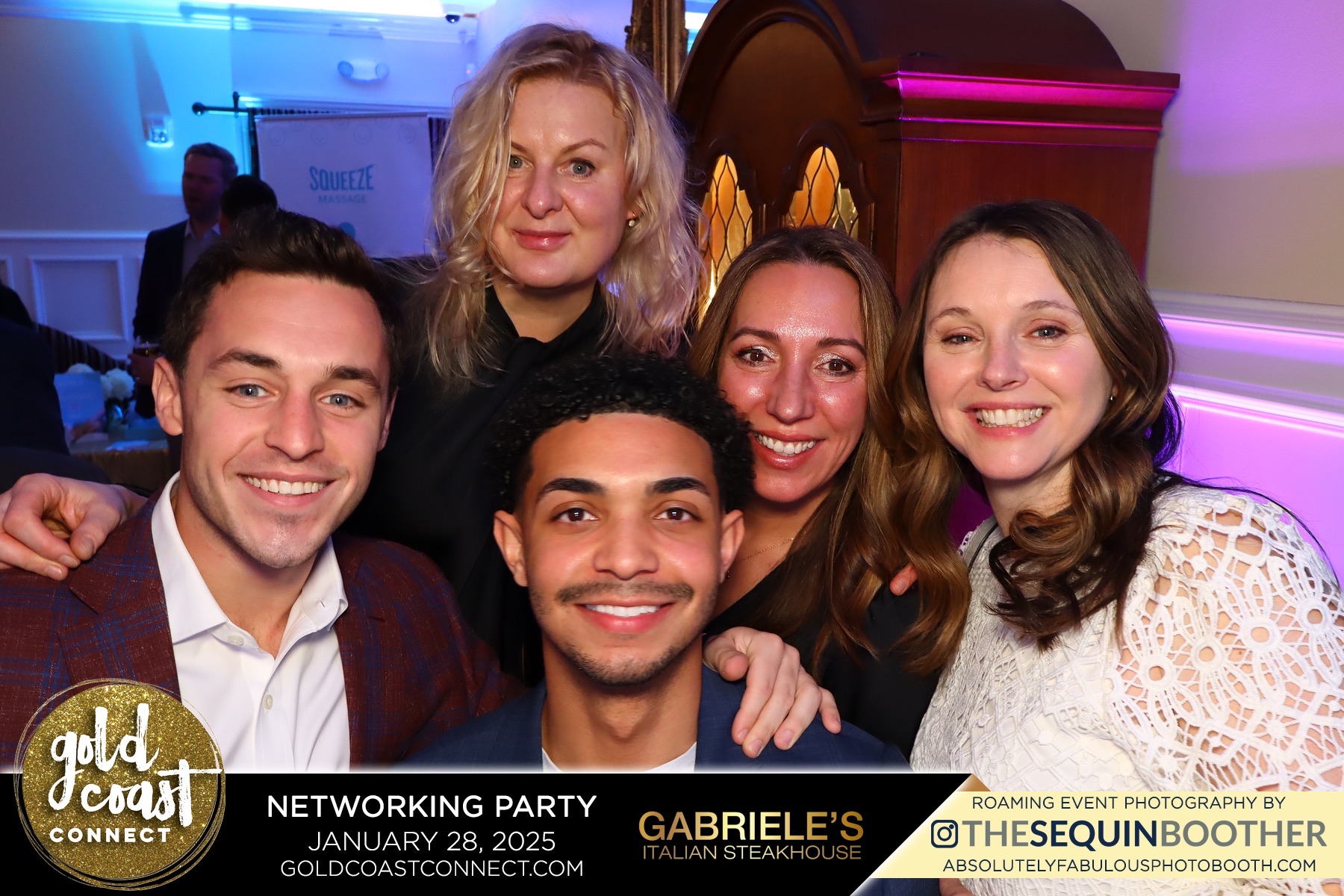 Absolutely Fabulous Photo Booth at Gabriele's in Westport, CT