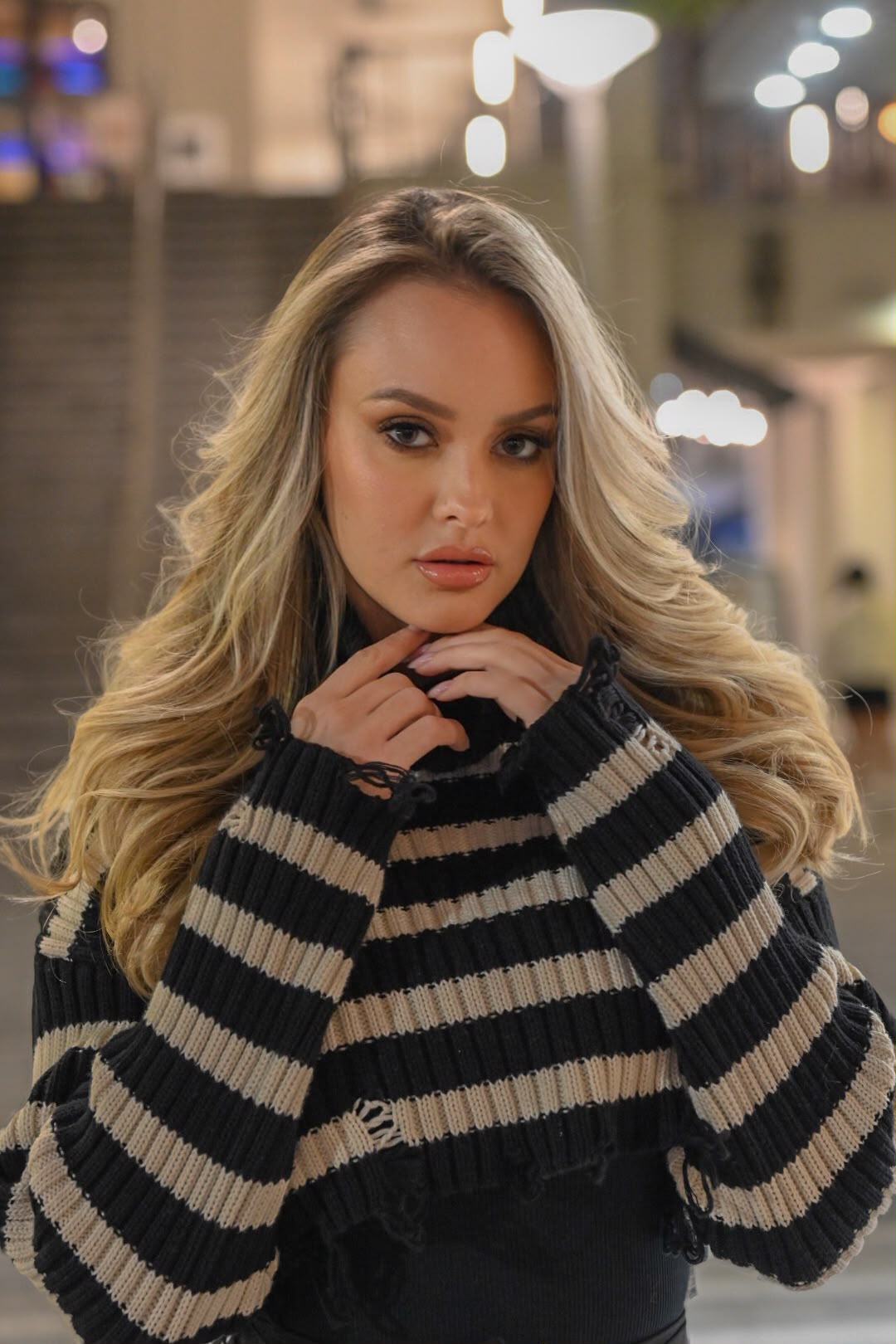 Editorial makeup application at Studio-D Brickell