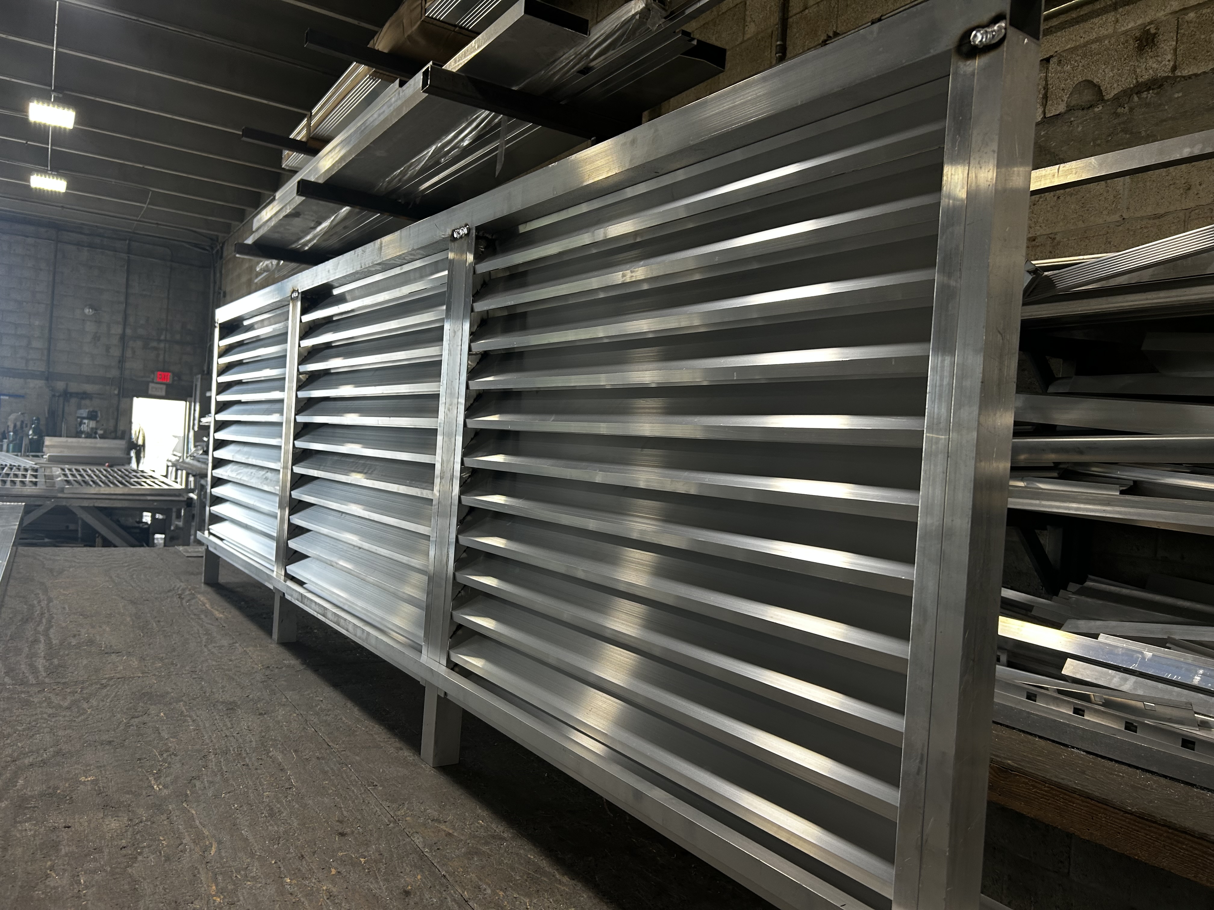 Steel roof beams and framing by Micha Solution Welding