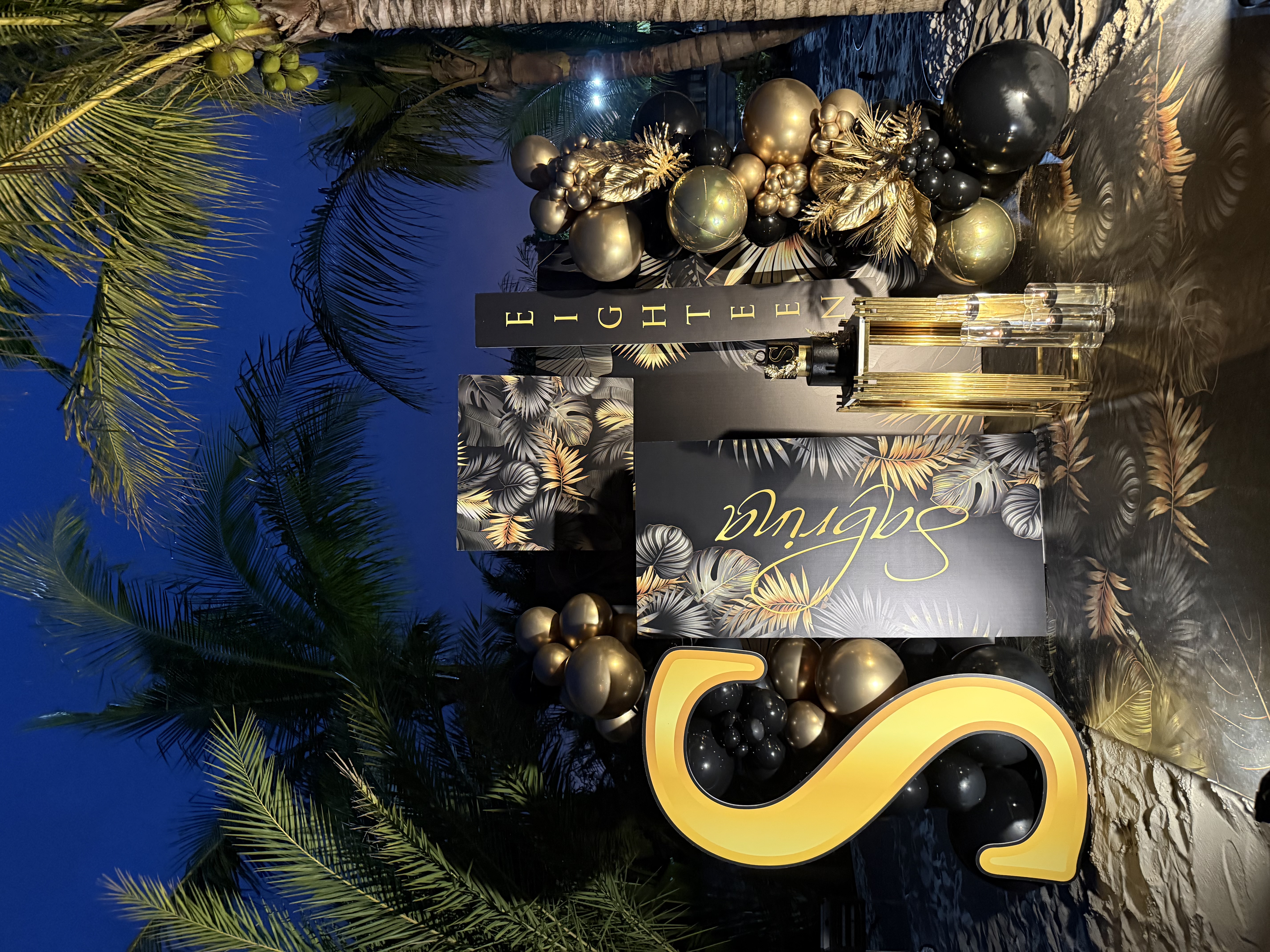 Custom celebration design and decor by Luxury Group FF Corp