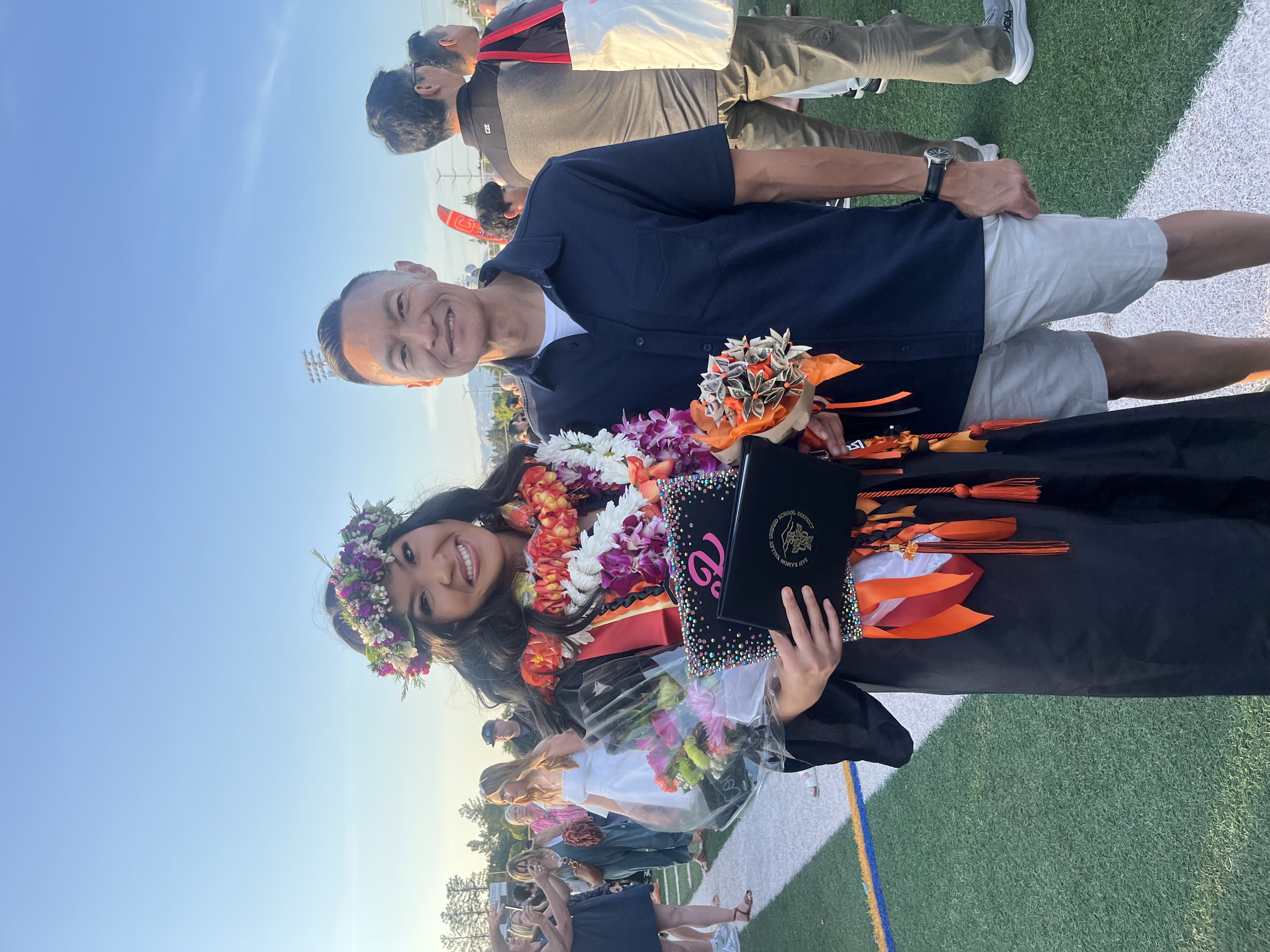 Darrell Lee's daughter's high school graduation