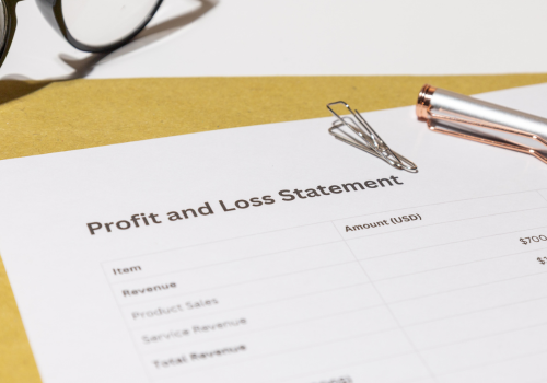 Clean Up bookkeeping example showing clearer Profit and Loss