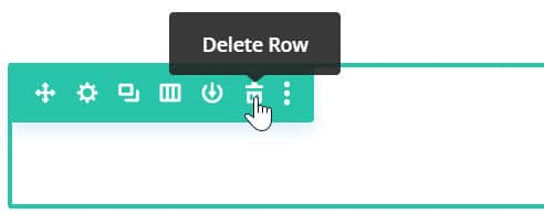 delete row