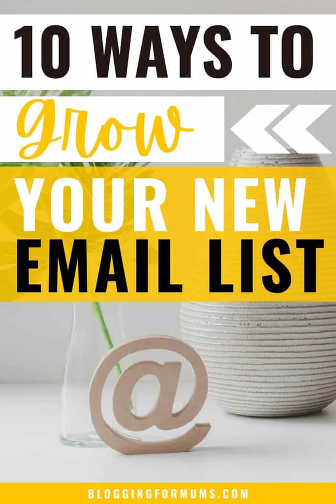 10 Things you Should be doing to Grow your Email List