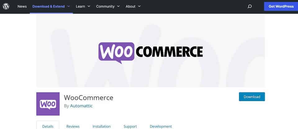 woocommerce WordPress plugin