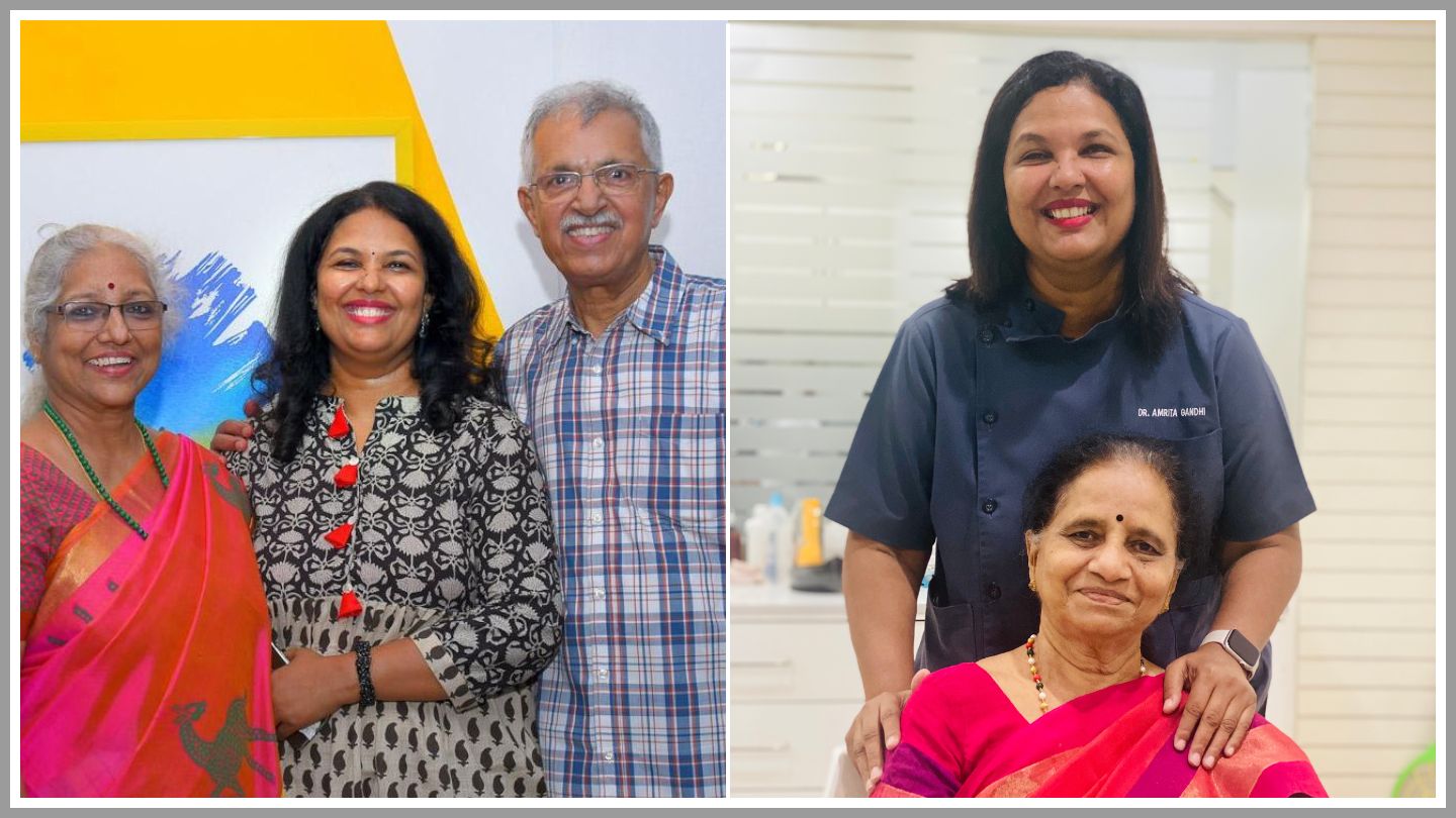 Dr. Amrita Gandhi with children