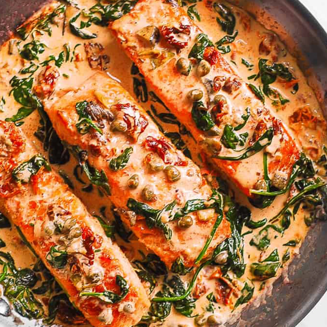 Creamy Tuscan Salmon