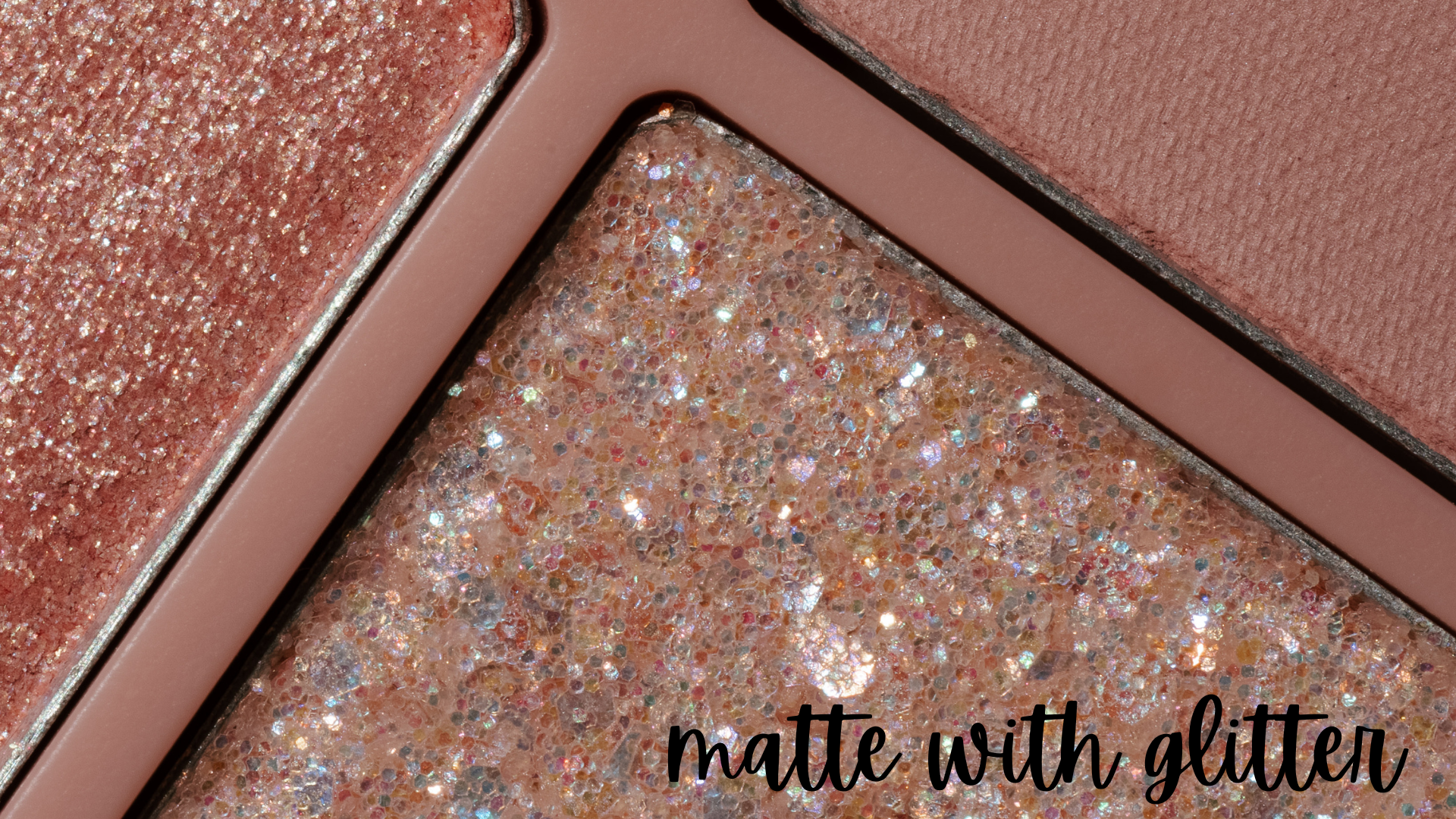 matte with glitter matte with glitter