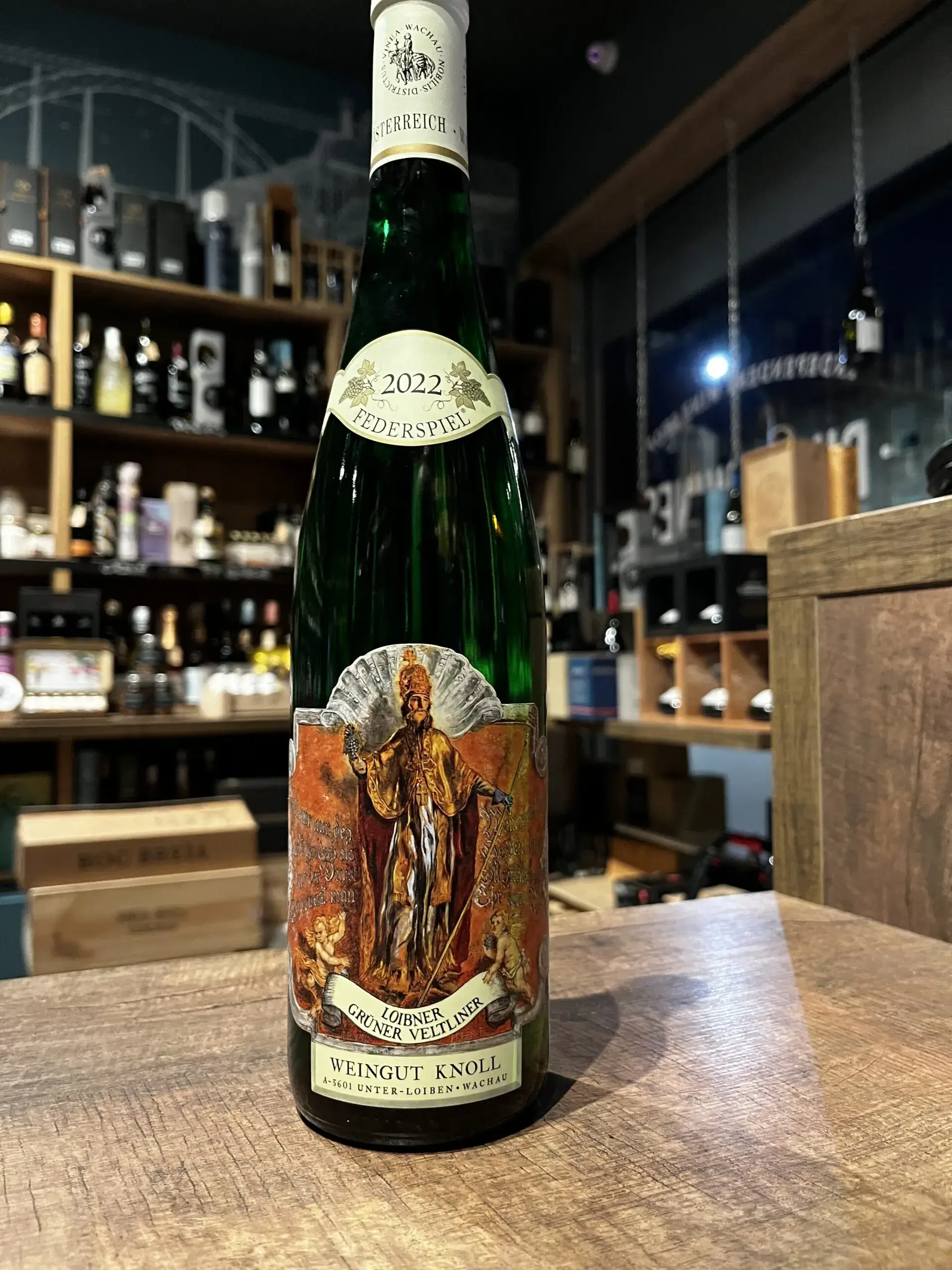 Curated wine list at Bliss Bistro Prague 6