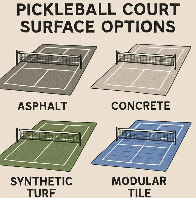 choosing best coating for pickleball courts