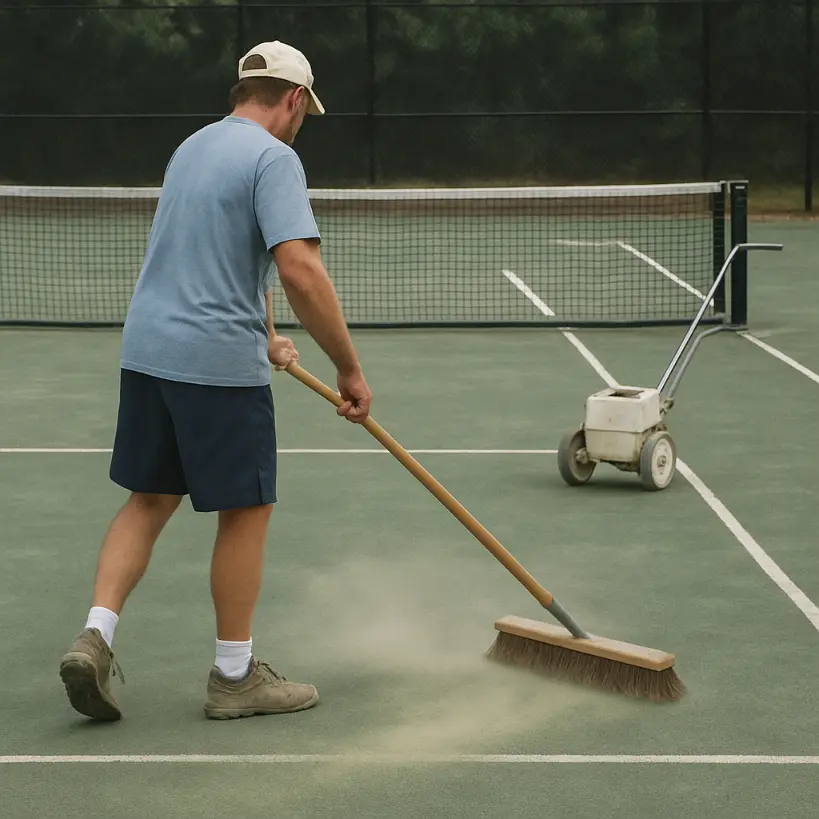 sample image for topic on athletic court maintenance tips