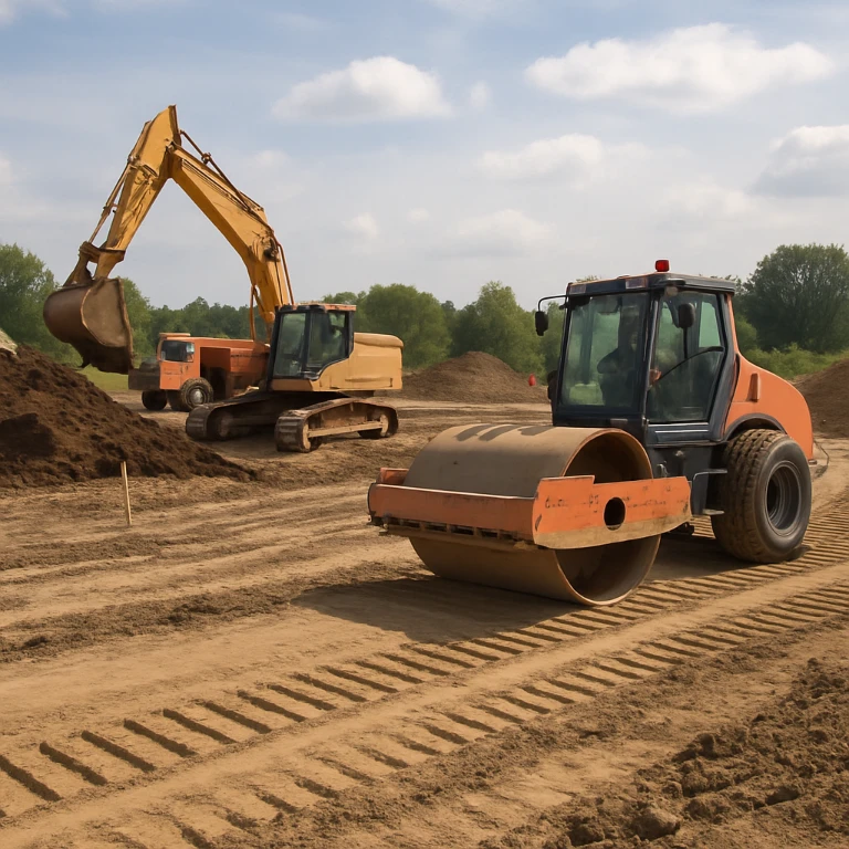 sample image on preparing the site for pickleball court