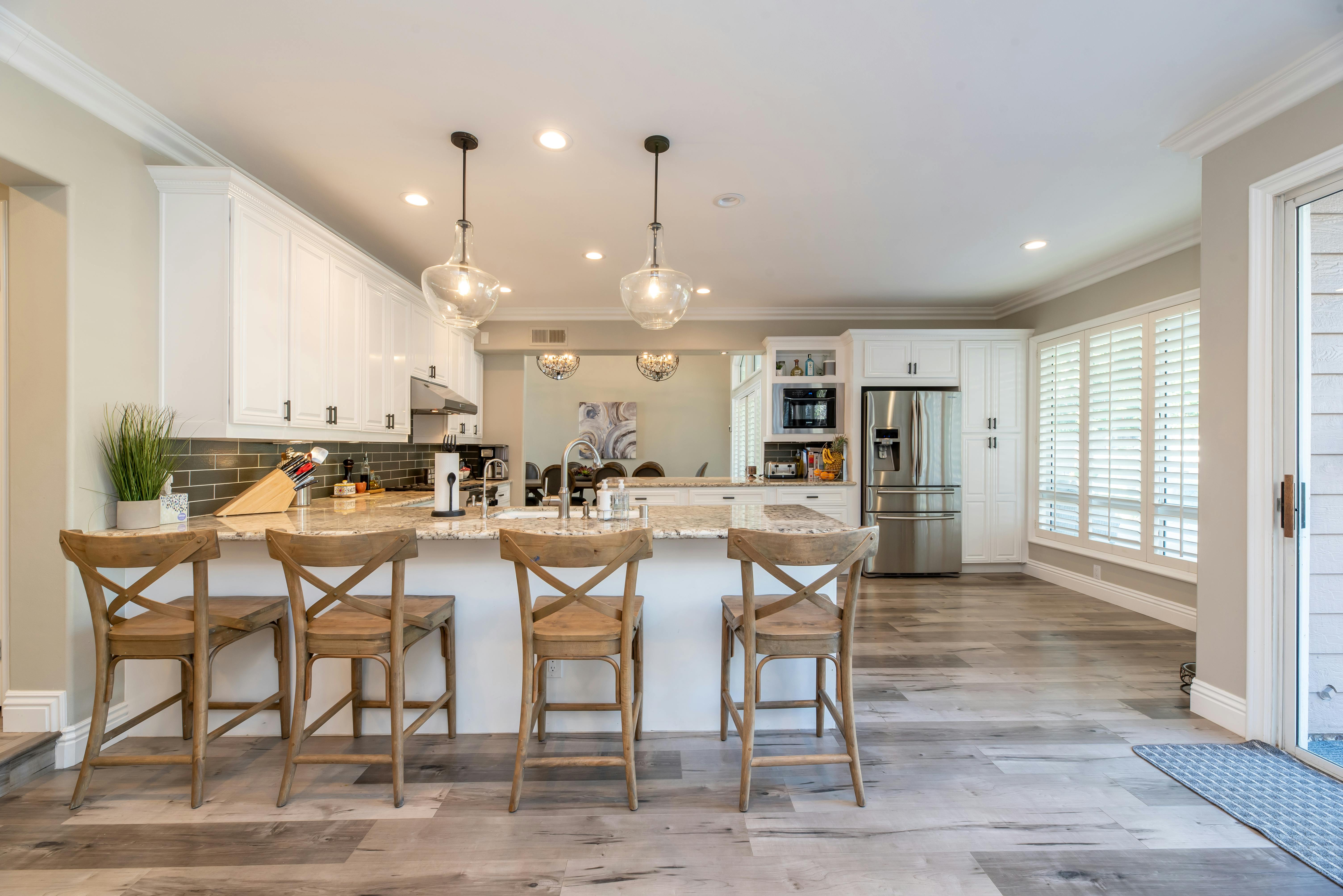 Renovated kitchen