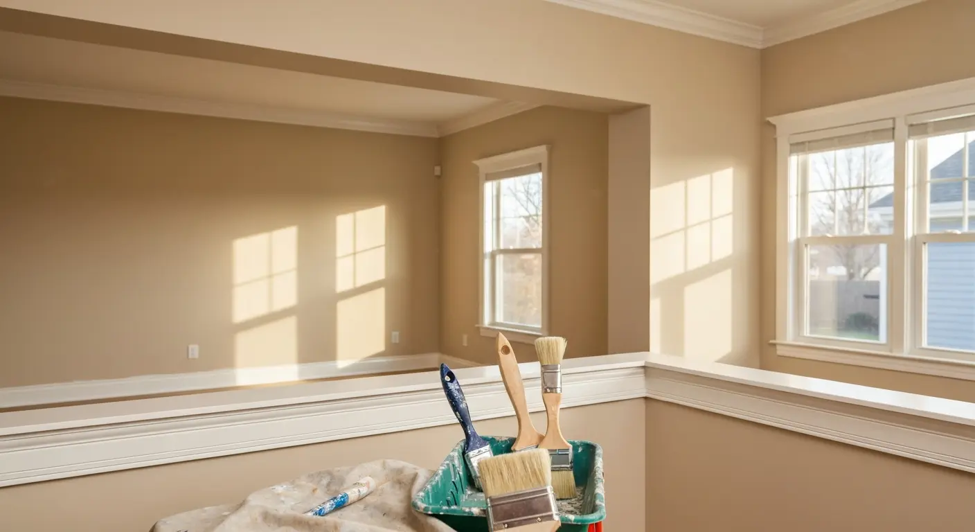 Interior painting project