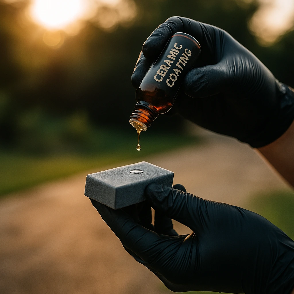 Ceramic coating application in West Michigan