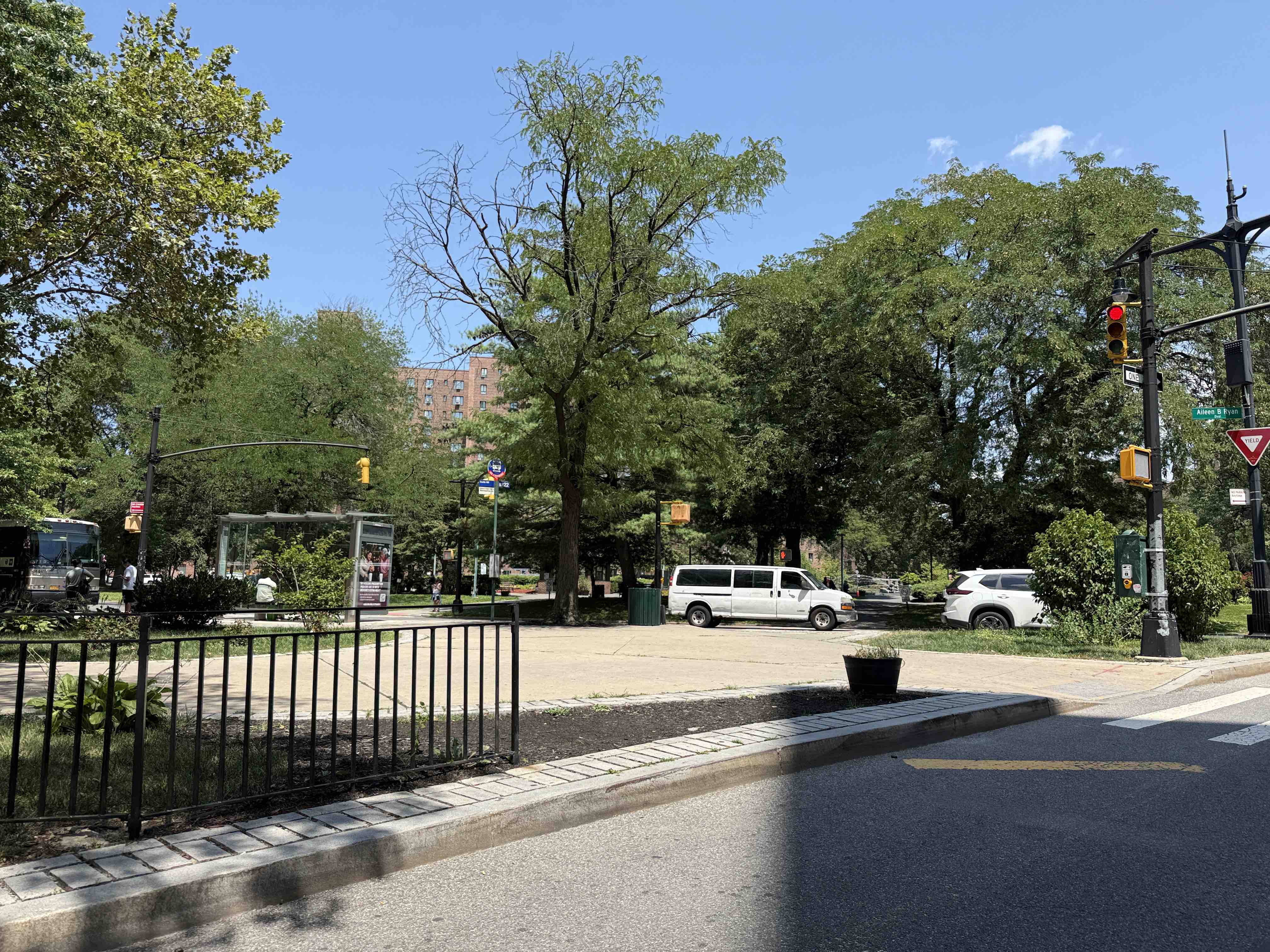 Congested street in Parkchester