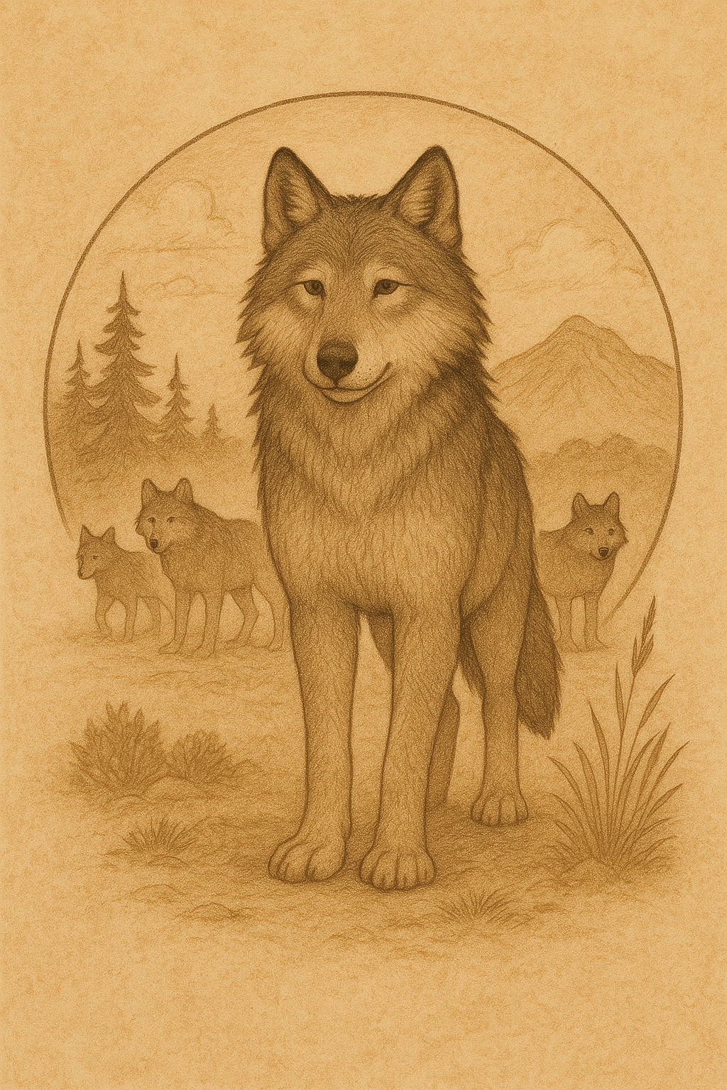 Humility – The Wolf The Wolf, with his strong yet quiet presence, brings the gift of Humility. He travels in a pack, never seeking the spotlight, always serving the whole. He reminds us we are not greater than the trees, the stars, or each other. We are all just part of the circle. Humility – The Wolf The Wolf, with his strong yet quiet presence, brings the gift of Humility. He travels in a pack, never seeking the spotlight, always serving the whole. He reminds us we are not greater than the trees, the stars, or each other. We are all just part of the circle.
