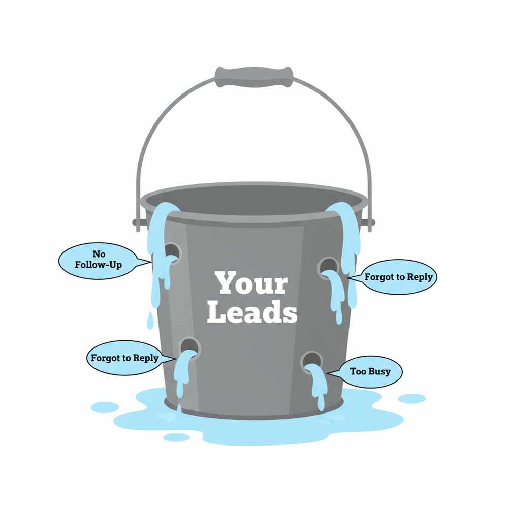 Leaking leads - Smart Approach Digital