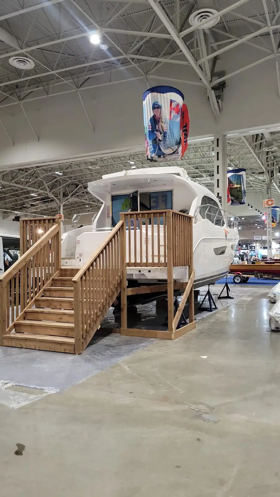 Custom Boat Show Stairs in Toronto | Build 4 Outdoors Custom Boat Show Stairs in Toronto | Build 4 Outdoors