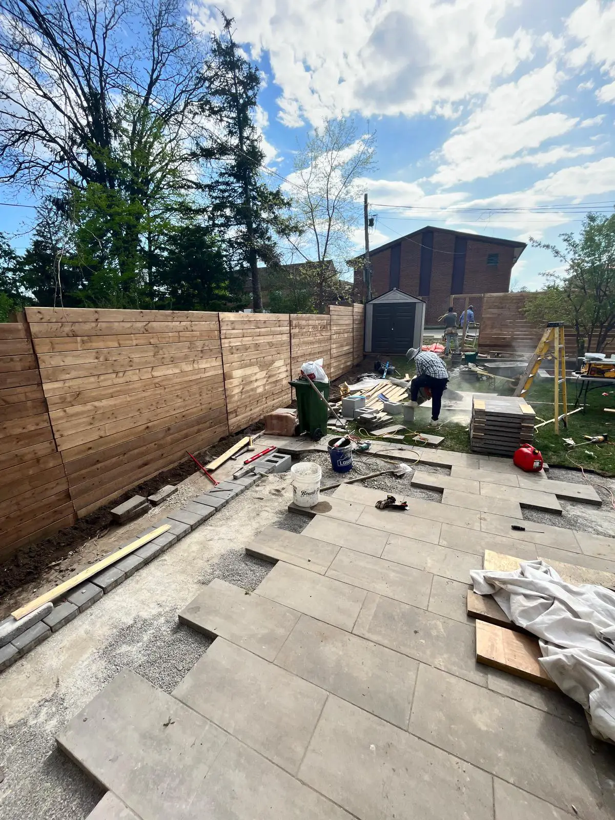 Shaver Paver Installation in Toronto | Build 4 Outdoors