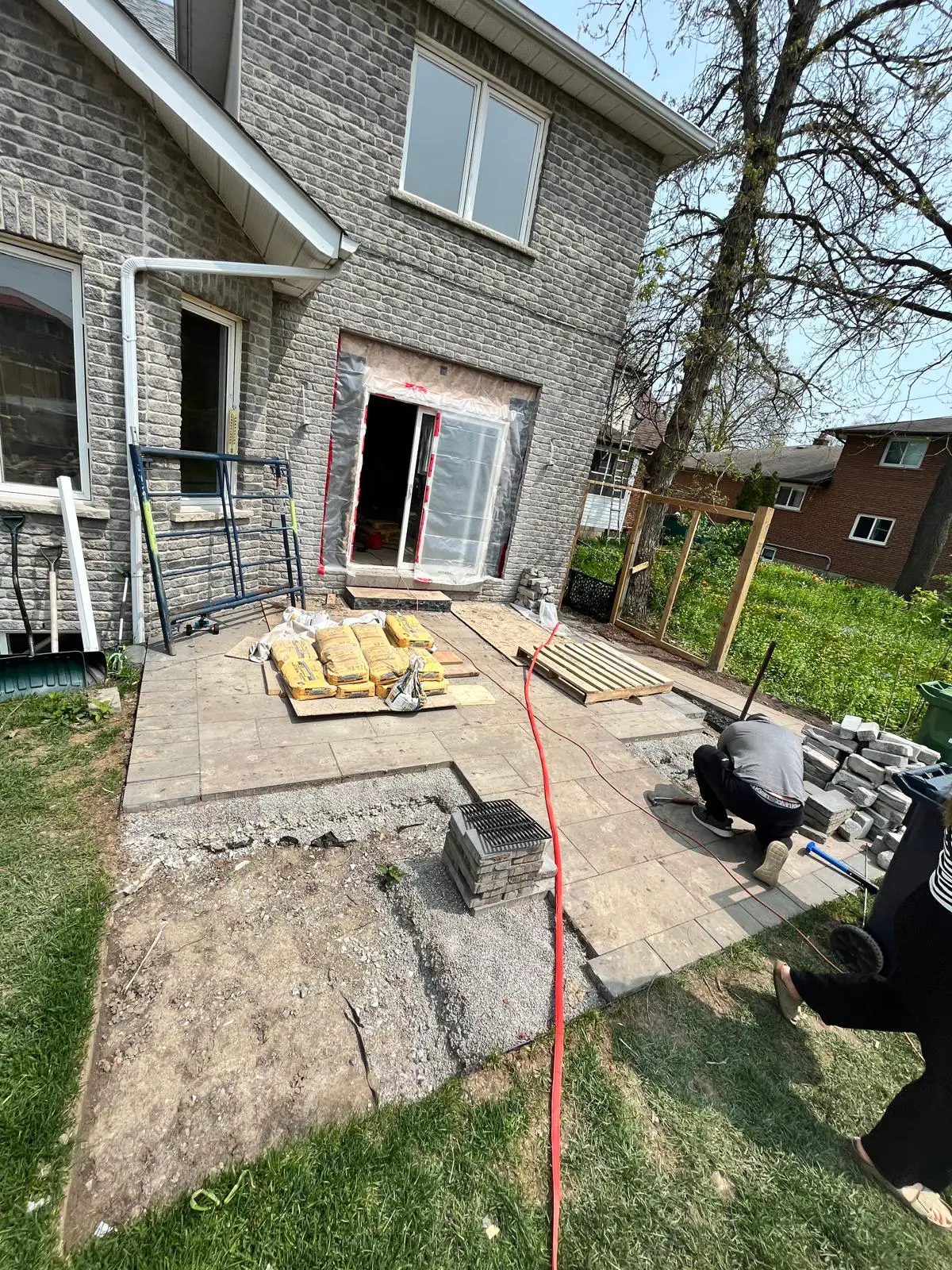 Shaver Paver Installation in Toronto | Build 4 Outdoors